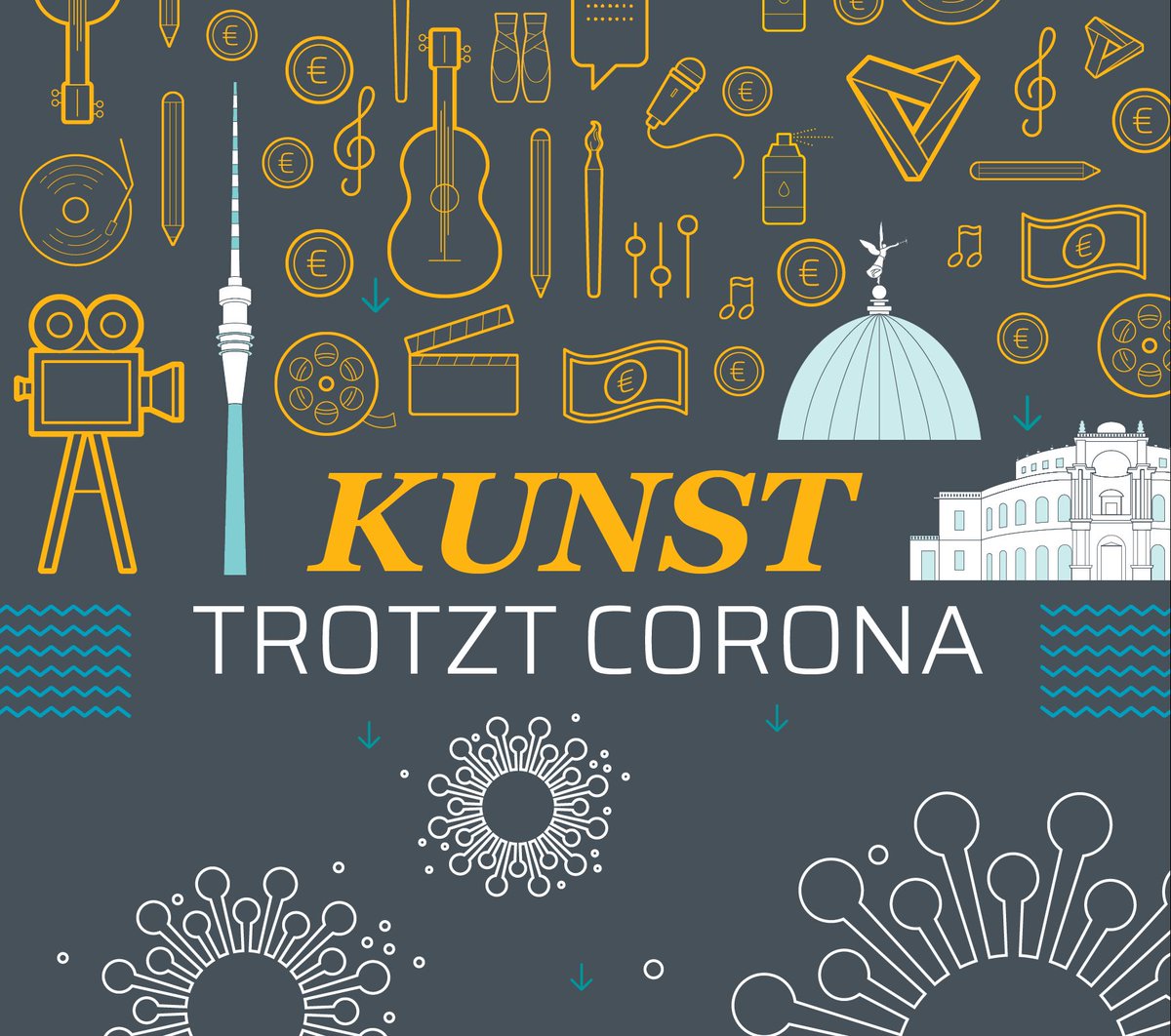 Förderprogramm „Kunst trotzt Corona“: Die Landeshauptstadt #Dresden unterstützt die lokale Kultur- und Kreativwirtschaft mit weiteren 500.000 EUR. Bewerbt euch jetzt für die Kleinprojekteförderung der Stadt oder bei <a href="/WirGestaltenDD/">WirGestaltenDresden</a> unter: wir-gestalten-dresden.de/kunst-trotzt-c…