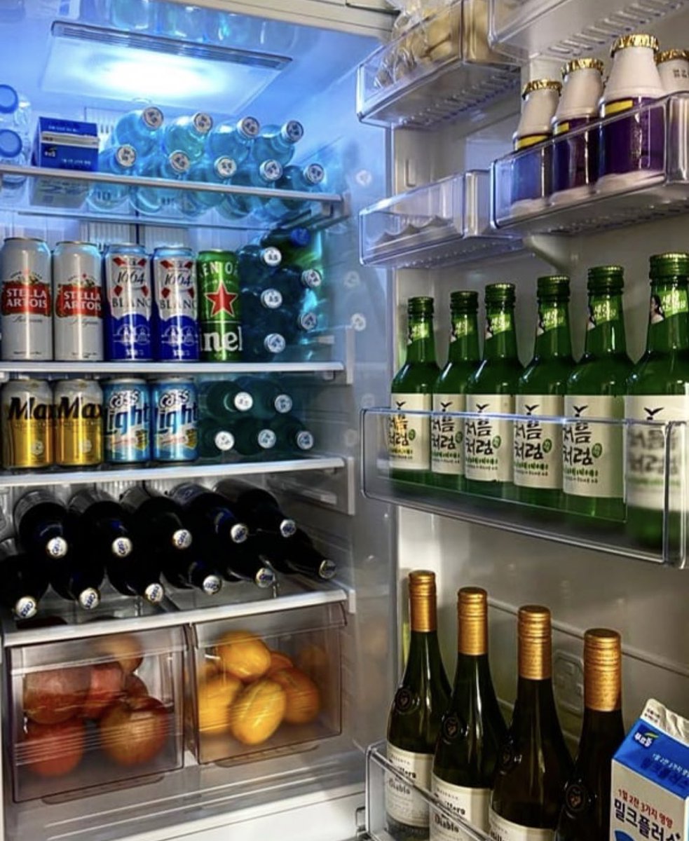 A small look into our household. There’s always food. There always alcohol...always, haha.