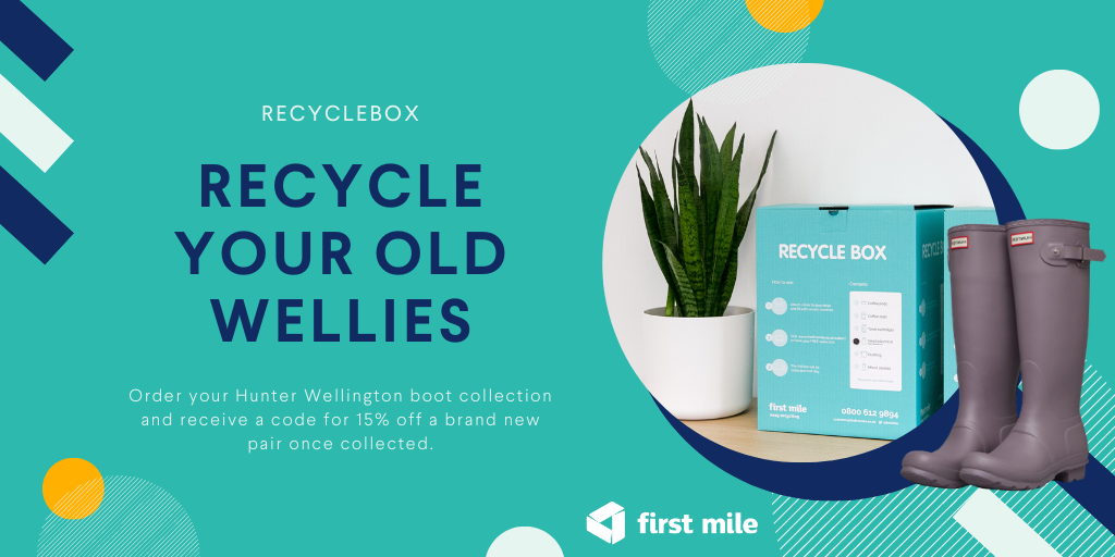 firstmile's tweet photo. Once you've finished with your Wellington boots, they go to landfill.
Send them to us, instead, to be shredded by our partners, for horse arena, playground and road surfacing ♻️✅
https://t.co/pVUM0CpRWh https://t.co/ReVPH78jYU