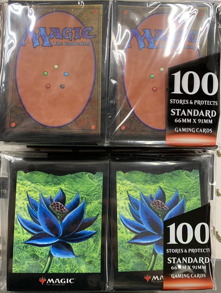 MTG ウルトラプロ Black Lotus ブラックロータススリーブ4個