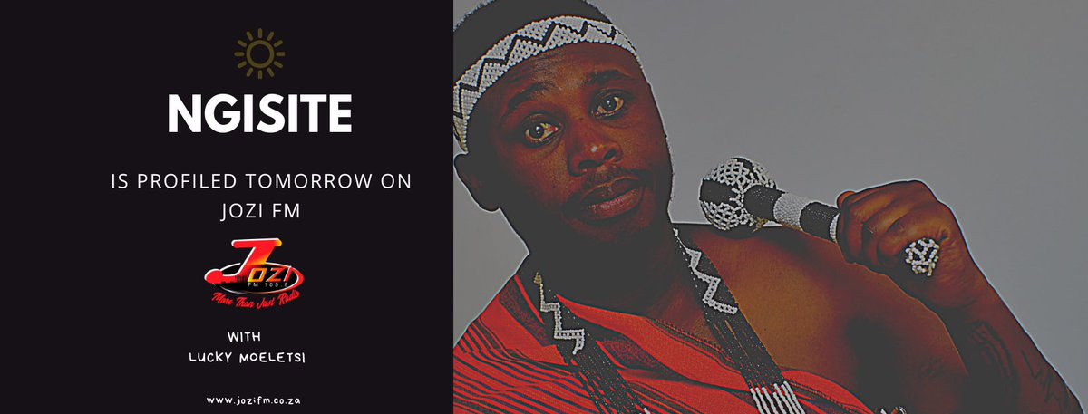 jtthevoiceSA's tweet photo. Reminder please tune in now at 13:10 to @jozifm  to hear My New SONG ‘Ngisite’ On Ghetto Radio  Channel 878 Audio Bouquet on @DStv 
#Ngisite #AndrewMlangeni #Simphiwe911 #POWERTalk #policebrutalityke #imrankhankholopubg #Deepika https://t.co/gf1AgbyUaU