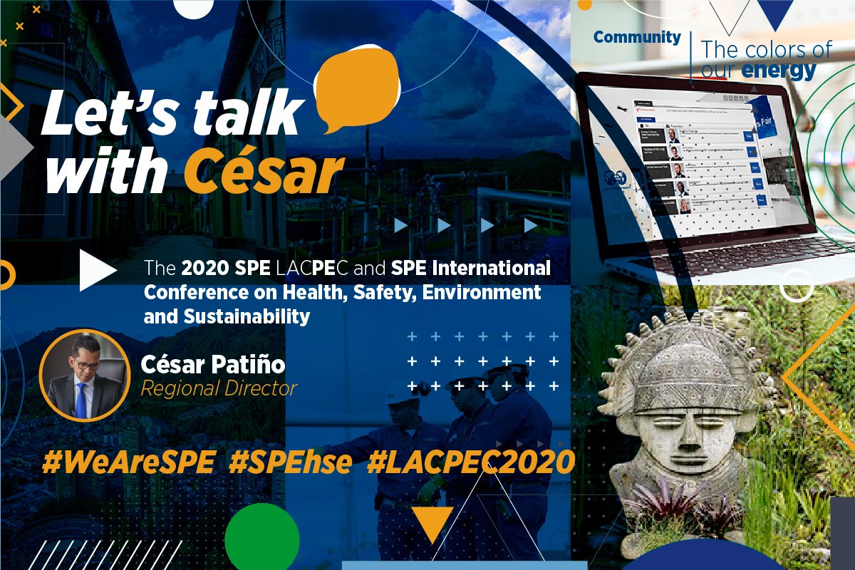 Cesar_Patino's tweet photo. Buenos dias !! Hoy miércoles queremos conocer sus mejores , lecciones y experiencias de este gran trabajo para nuestra familia SPE , mil Gracias por tus respuestas con el Hashtag #WeAreSPE #SPEhse #LACPEC2020 https://t.co/D2xmyEvjrD