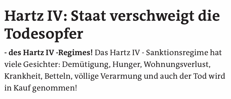 viacomat's tweet photo. #Hartz4 heisst:

Arm per Gesetz + Krank per Gesetz.

#HartzFacts #Jobcenter https://t.co/KipD6TweRU