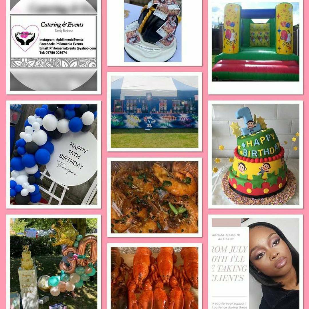 TheRealDiorRose's tweet photo. We are a family who have merged all our talents into @philomenia_events for all your event needs from catering and decoration to slush puppy's and bouncy castles. We are currently operating within the M25 (London) willing to broaden our audience to surrounding counties.. please… https://t.co/K3gYTSzkeA