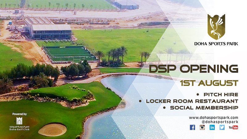 MarhabaQatar's tweet image. #DohaSportsPark is once again open for #PitchHire starting this Saturday, 1 August! Want to be a #SocialMember? 

Check for details on #Marhaba: 
bit.ly/3jNzJTD 

@DohaGolfClub #YourSafetyIsMySafety #Football #Rugby @qatargolfacad
