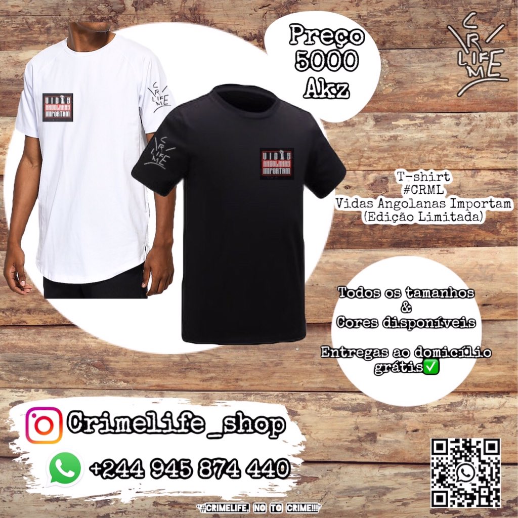 BriteirazVlogs's tweet image. Novos estilos e descida de preços nos produtos da #CRML...😆, sempre a pensar na satisfação &amp;amp; segurança dos nossos clientes!!!👌🏾
(Entregas ao domicílio grátis)✅
instagram.com/crimelife_shop…