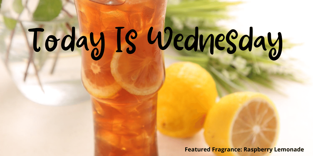 EclecticLady's tweet image. Today is Wednesday! Today's fragrance is Raspberry Lemonade. It is a refreshing blend of muddled raspberries with lemon, sugar and vanilla.

ow.ly/GQ9550AL5NA

#Wednesday #EclecticLady #RaspberryLemonade #Fragrance #Scent #Lemonade