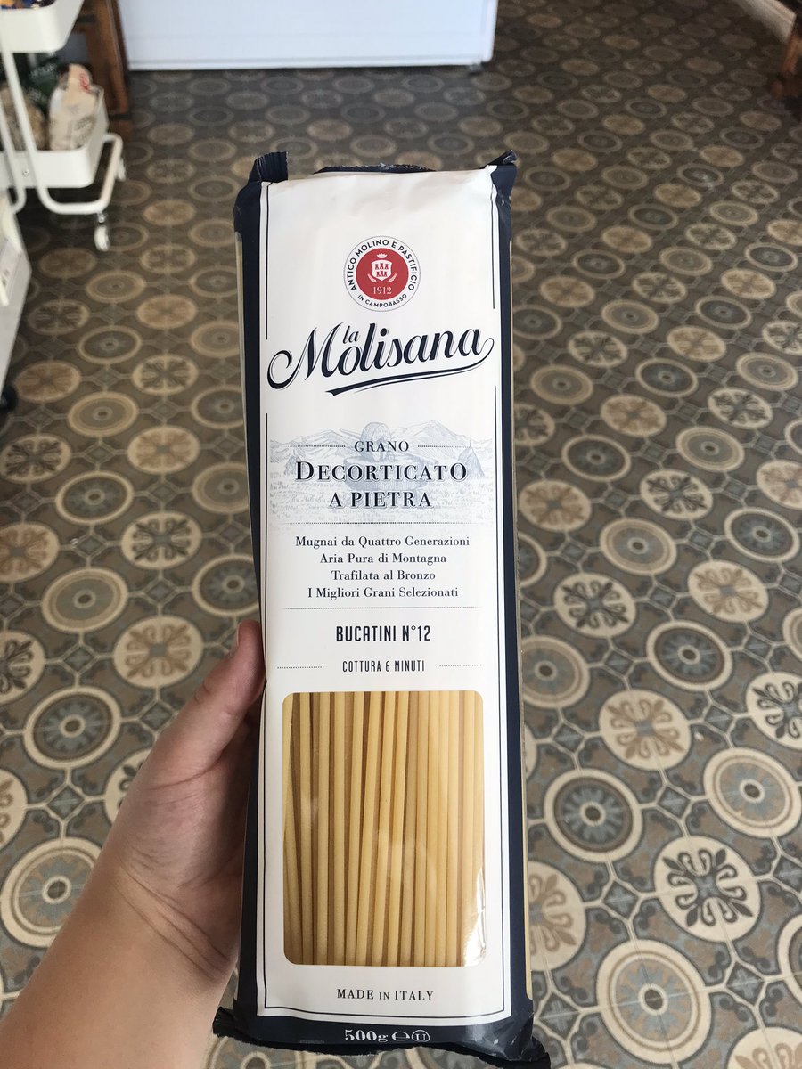 We have a variety of pastas in stock such as bucatini 😍