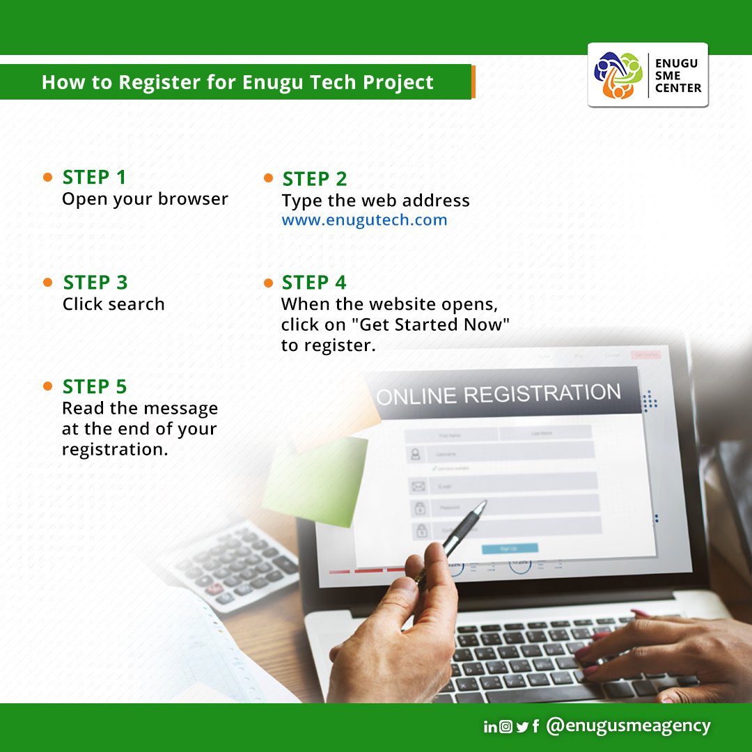 enugusmeagency's tweet photo. Follow these steps to register for Enugu Technology Talent Programme and
Learn:
Programming
Product Design
Register here: https://t.co/RDGT2DOxIp
#Gburugburuissme #Enugusme
#technology #programming #programmer #innovation #Enugusme #Gburugburuissme #smejobs https://t.co/SGWU313m02