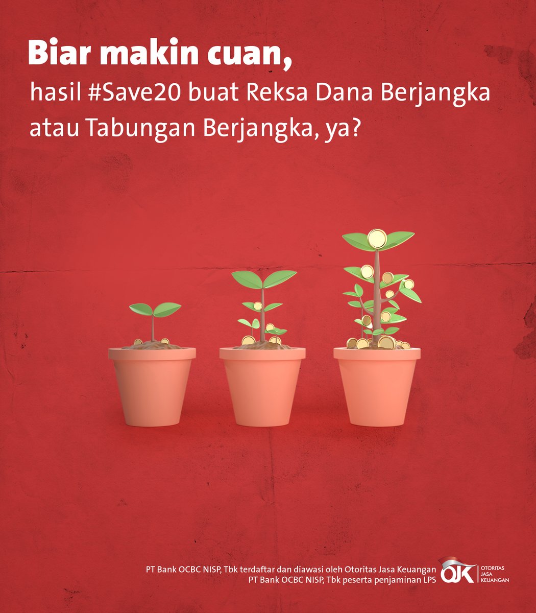 Bank Ocbc Nisp On Twitter Habis Melihat Perbandingan Antara Reksa Dana Berjangka Dengan Tabungan Berjangka Di Atas Bikin Kamu Kebayang Buat Ngalokasiin Hasil Save20 By Nyala Ocbc Nisp Belum Nih Semoga Tercerahkan