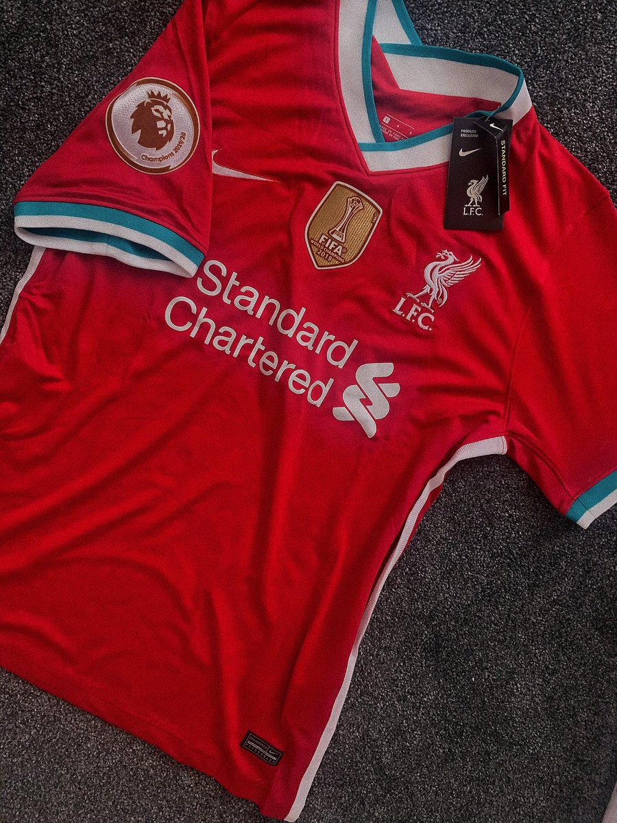 NutmegKits's tweet photo. *JUST IN*

Liverpool’s (unannounced 🙊) home kit

Next day delivery available

Prices range from £35 - £45.

Limited stock, DM us &amp; follow us on IG for more info! https://t.co/OAXvgORudu