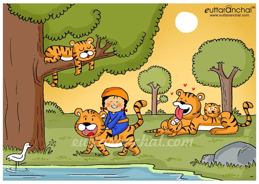 International Tiger's Day
with love from Uttarakhand's cutest Tigress
.
#InternationalTigerDay https://t.co/7agBIW5aLl