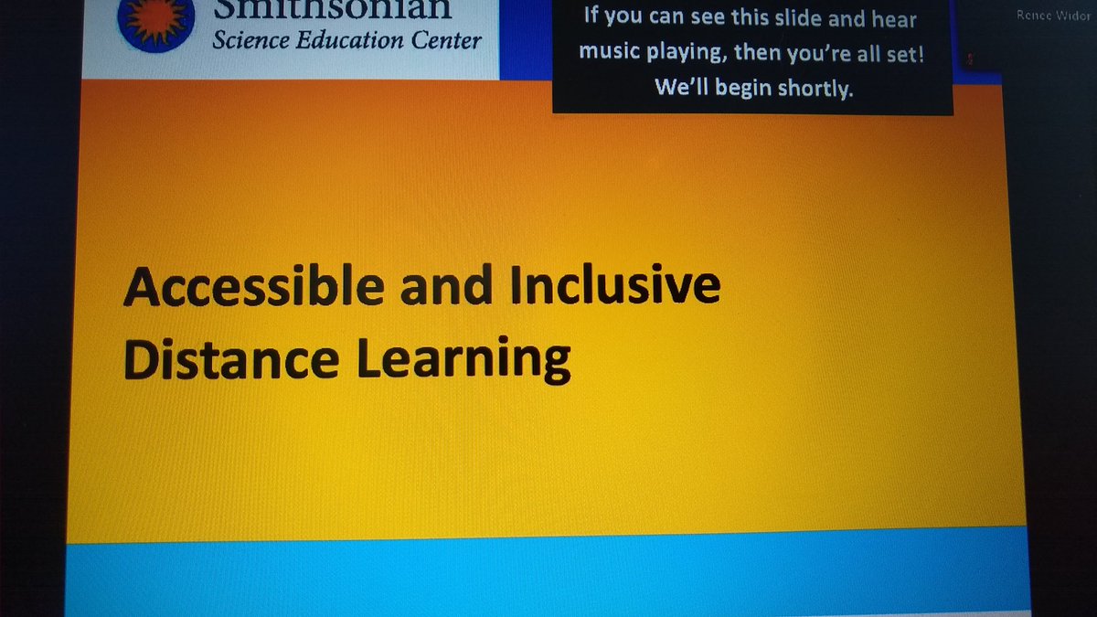 khanlscience's tweet image. Let&apos;s go! Ready to get more strategies for accessibility and inclusion during distance learning @SmithsonianScie  #smithsonianapi