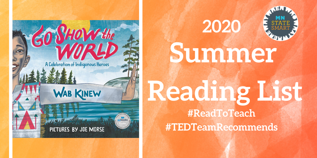 HistoryEdMNHS's tweet photo. We had too many favorites...so here is our second #ReadtoTeach post of the week!
A beautiful picture book, "Go Show the World" introduces students to inspiring historic and modern day indigenous heroes.
#TEDTeamRecommends https://t.co/L9RAbfxvVX