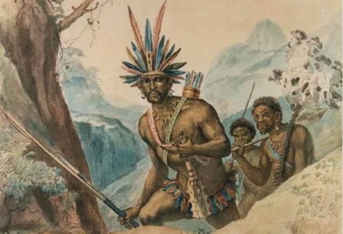 The earliest people in the Americas were people of the African race, who entered the Americas perhaps as early as 100,000 years ago, by way of the bering straight and about thirty thousand years ago in a worldwide maritime undertaking journeys.