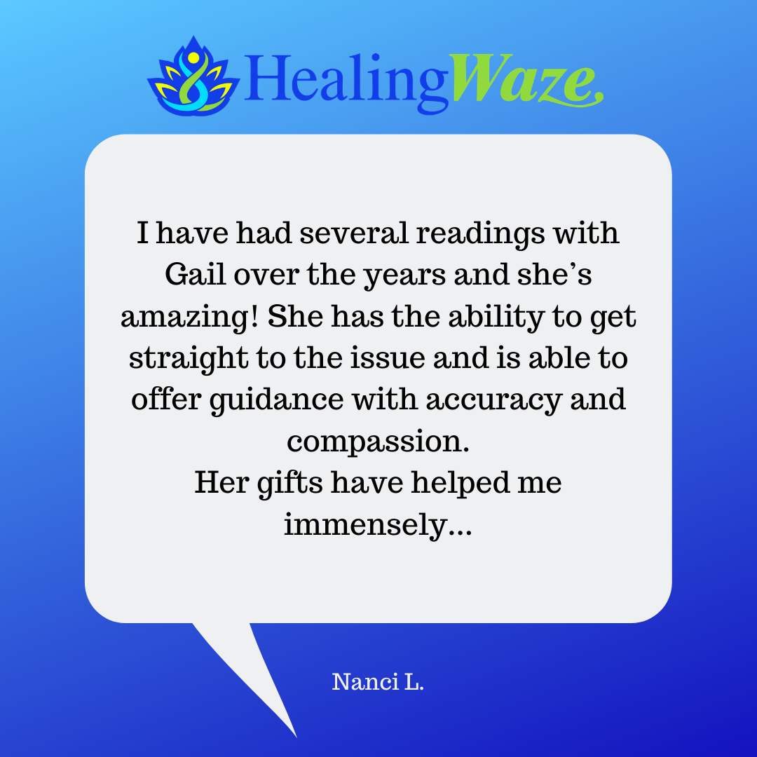 HealingWaze's tweet photo. Find Gail and other awesome wellness professionals at https://t.co/s7quYrfCjl! 
#psychic #energyhealing #Spirituality #holistichealth #alternativemedicine https://t.co/4hdGglkvJt