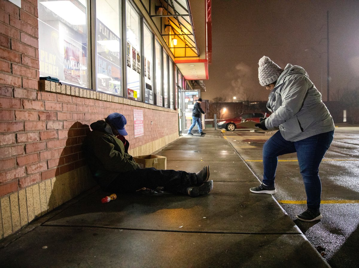 Why one day? This statistic represents the number of individuals experiencing homelessness on any given night in our community. Throughout an entire year, there's more than 10,000 individuals receiving homeless services in OKC. 2/4