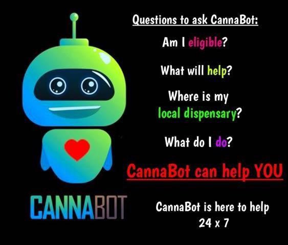 BotCanna's tweet photo. #questions #ask #education #educate #artificialintelligence #technology #tech #welovethecannabot #thecannabotisyourbuddy #help #support #dispensary #medicalmarijuana #medicalcannabis #cannabis #cbd #cannabiscommunity #cannabissociety #cannabisculture https://t.co/qmGlhihsK6