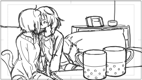 okkr描いてるんだぁ。。。 