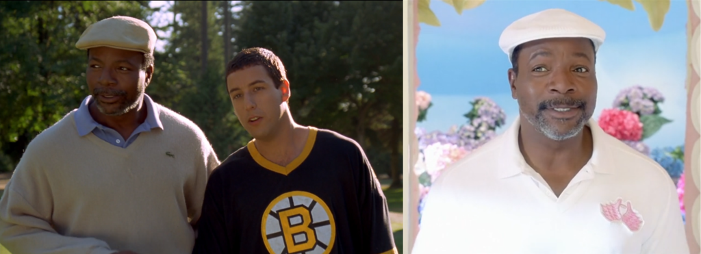 Movie Details on Twitter: "In Happy Gilmore (1996), Carl Weathers plays