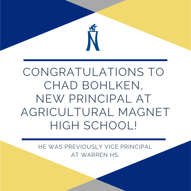 #NISDLegends- congrats to the new principal at Agricultural Magnet High School which will be located on the <a href="/NISDOConnorHS/">O'Connor High School</a> campus! He was appointed at last night's Board Meeting.