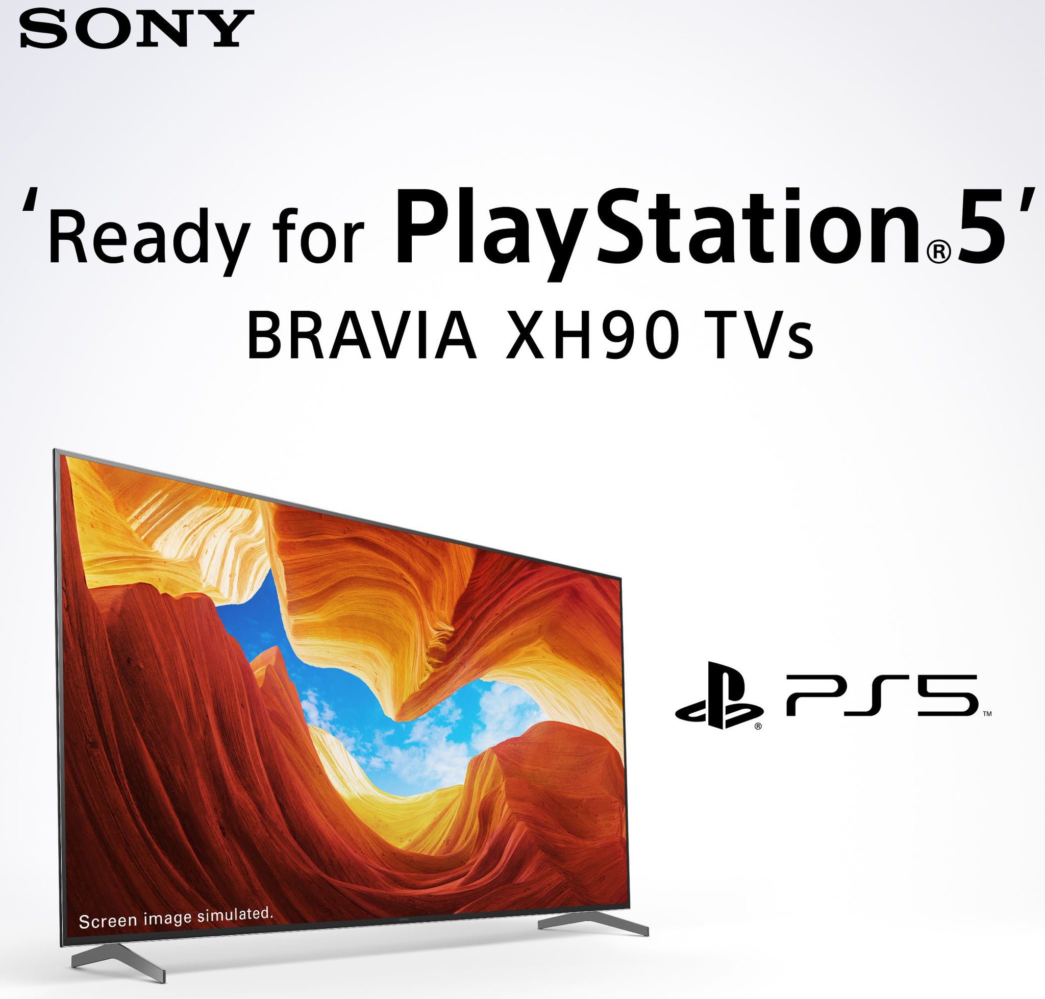 れんか ソニー Braviaの新レーベル Ready For Playstation 5 発表 4k 1fps 入力 遅延7 2ms コントローラー デュアルセンス でps5とテレビを同時起動 Tvリモコンでもps5を操作 対応はxh90シリーズ Zh8シリーズ リリース