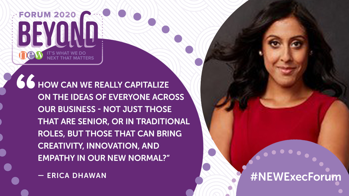 NextUpIsNow's tweet photo. NEW Executive Forum attendees just came out of "Beyond Remote – Connectional Intelligence" with @edhawan, CEO, @cotential. Erica turned preconceptions of workplace collaboration and empathy in our new normal on their head!
#AdvancingAllWomen #NEWExecForum https://t.co/upGJ8LQLMG