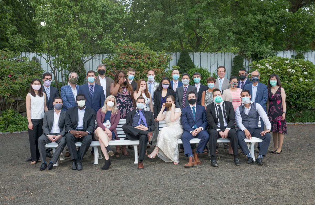 DanburySurgery's tweet photo. Graduation looked a little different this year! 
 Congratulations to our graduating chiefs! https://t.co/fNcUS14Rq2