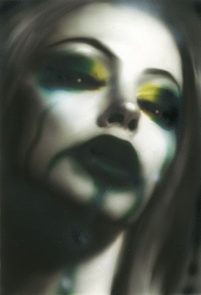 BeautifulBzarre's tweet photo. Catch the Red Plague group show + @Menton3's solo before they end this weekend at @CoproGallery!Head to Copro's website for the virtual tour of both magnificent exhibitions. Featured painting: Victim19 (airbrush and inks) by Menton3.

#beautifulbizarre #coprogallery #menton3 https://t.co/3CTH1L1d4w