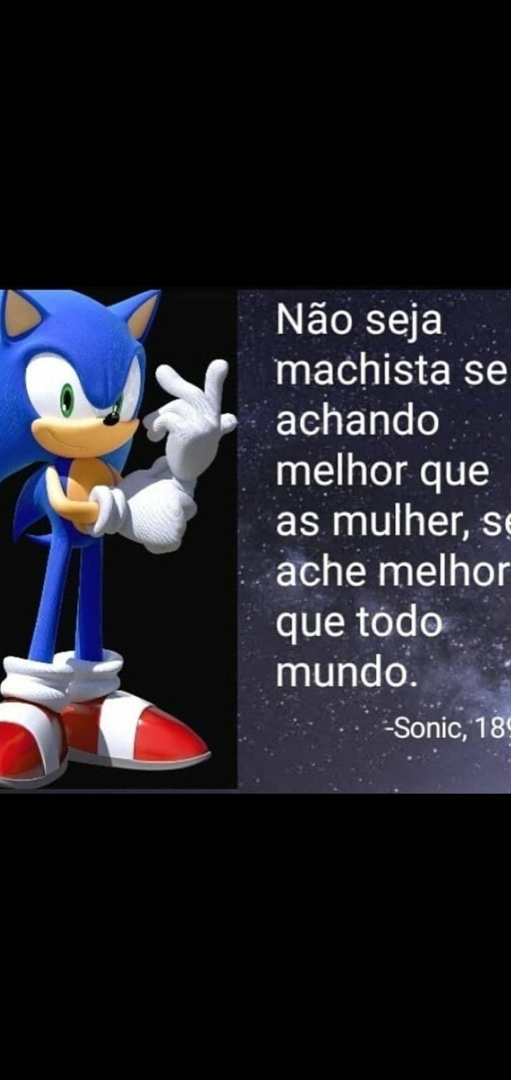 Sonic Sempre Com As Melhores Dicas : r/HUEstation