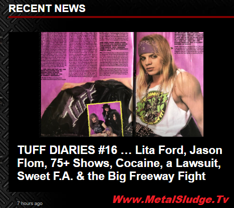 cskkdfgr's tweet photo. TUFF DIARIES #16 … @litaford @itsjasonflom 75+ Shows, Cocaine, a Lawsuit, Sweet F.A. & the Big Freeway Fight
#TuffDiaries #StevieRachelle #Tuff #LitaFord #BritnyFox #SweetFA #LiveWire @KerrangMagazine #Kerrang #ToddChase #JorgeDeSaint #MichaelLean
https://t.co/tcRcpl5B5X https://t.co/6J4Al8hEnS