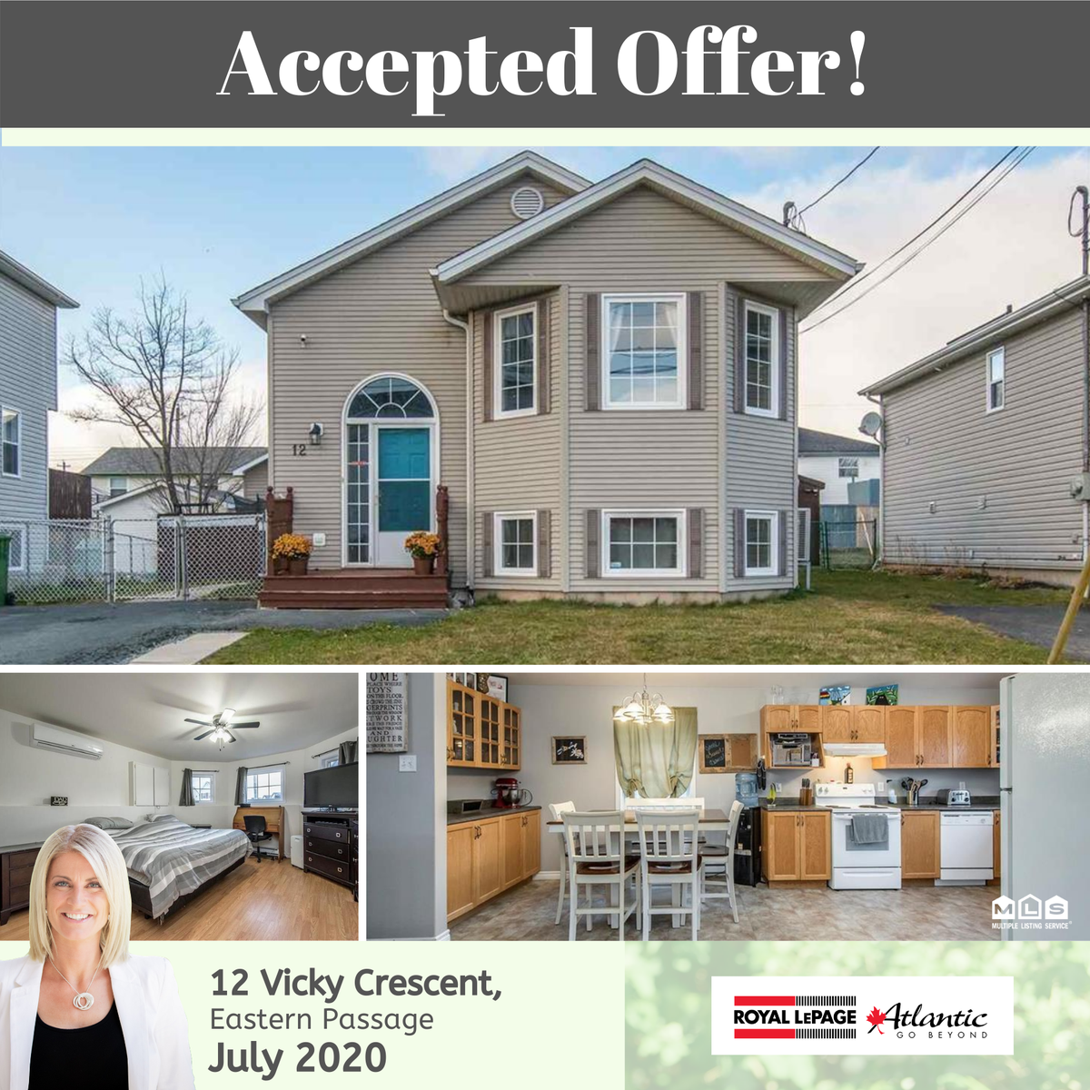 So excited for my sellers who received an #acceptedoffer on 12 Vicky Cres. after just a few days on the market!  🙌💃🥳 Here's to the next steps in getting their lovely #EasternPassage home officially #SOLD! 🥂🍾
.
#sellinghomes #hrmrealestate #hrmrealtors #beautifulhomes