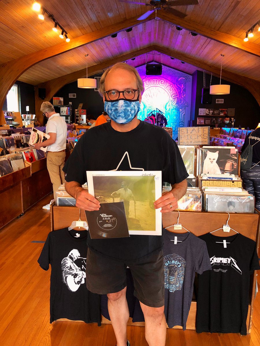 Grimeys's tweet photo. Hey y’all @SGGoodmanKY & the good folks at @VerveForecast hooked us up with *signed* SG Goodman flexi discs that are free w/ purchase of her lovely album #OldTimeFeeling. If you haven’t checked out her debut full-length (produced by MMJ’s @jimjames) we recommend giving it a spin! https://t.co/Ts7D6tEU9W