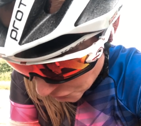 roadcc's tweet photo. "I reckon I've nearly been taken out about ten times": cyclist shares tearful video on fear and frustration at close pass drivers. https://t.co/0VFYGYvJNT #cycling https://t.co/majYBn8rIm