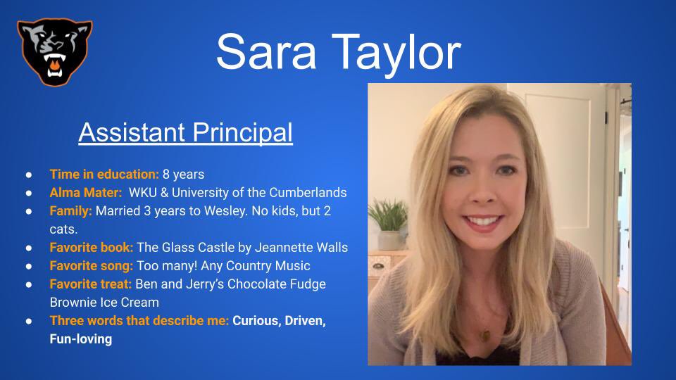 Welcome our new AP, <a href="/SaraTaylor_KY/">Sara Taylor</a>!  <a href="/SamSams_KY/">Sam Sams</a> @Frankfort_Ind <a href="/BrittHowellKY/">Brittney Stevenson Howell</a> <a href="/Twreed44/">Tyler Reed</a>
