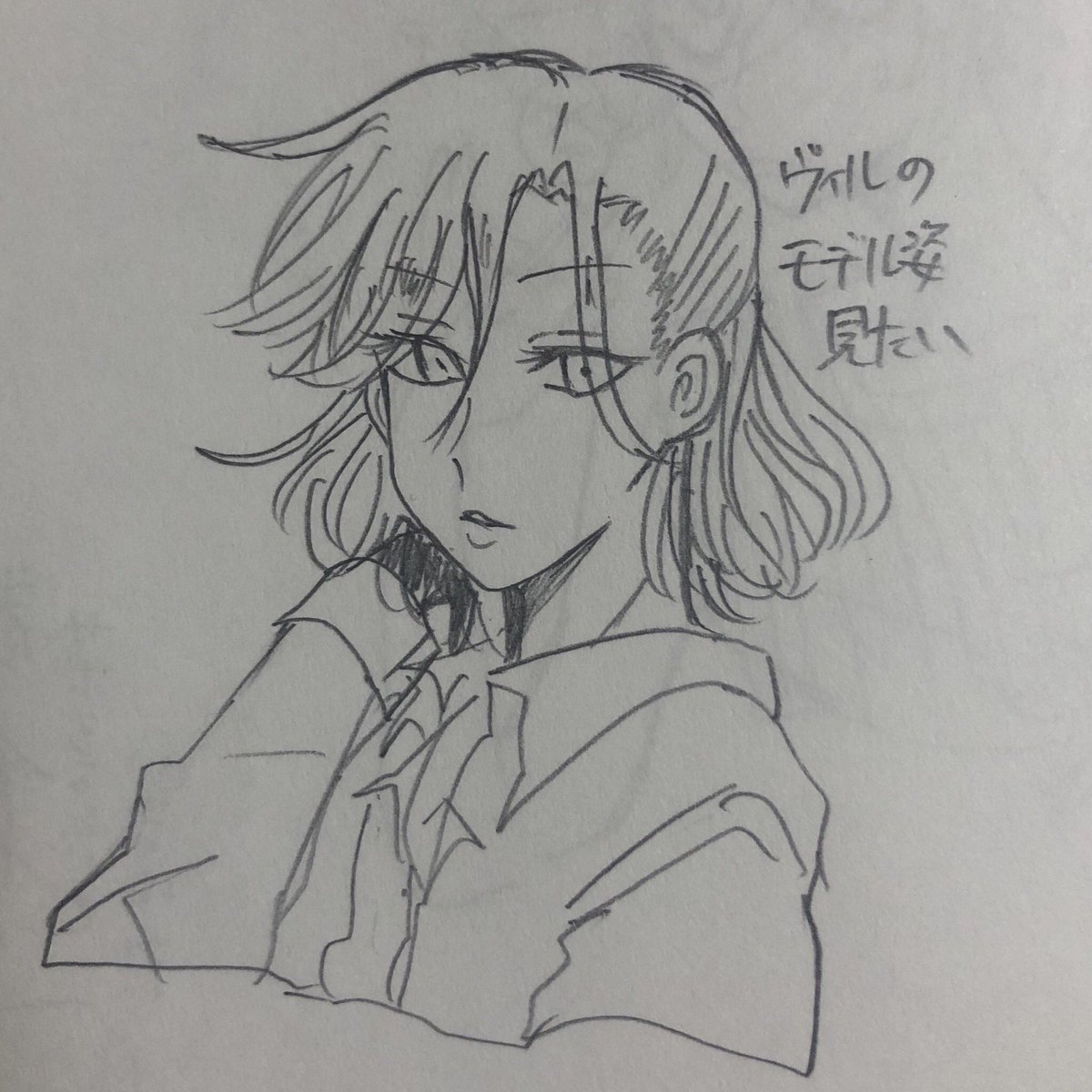 #いいねした人に落書きを送りつける

@mea_ekaki530 
ヴィル、、、?? 