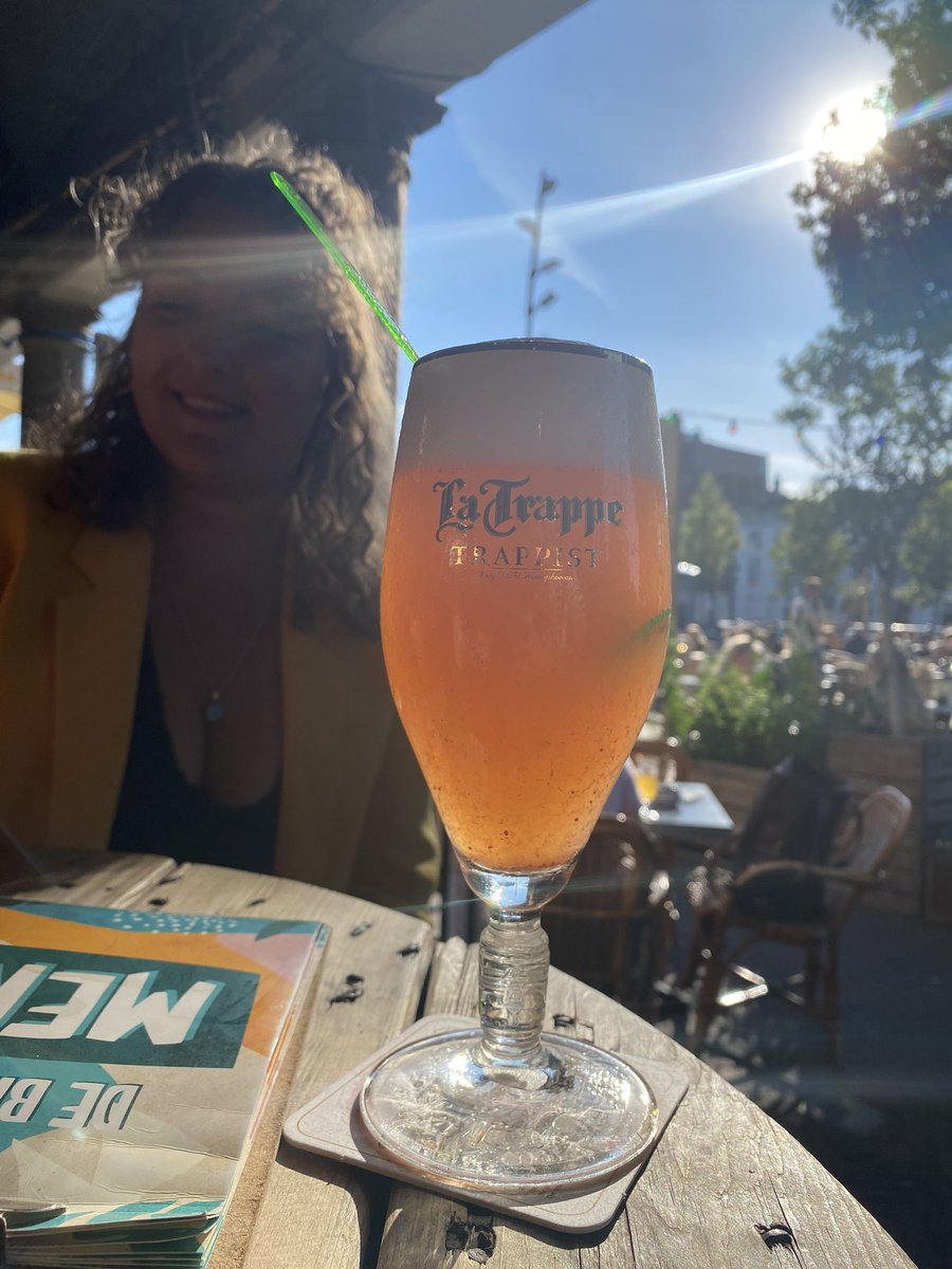 Zon en bier, een betere verjaardag kan ik niet wensen! #genieten