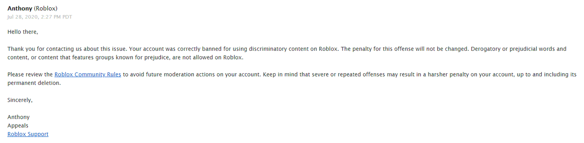 Nickeo On Twitter Are You Flipping Kidding Me Roblox Support Is So Bad I Contacted Them About My Account Getting Hacked And Requesting My 52 000 Robux Back And They Send Back This - how to get your robux back 2020