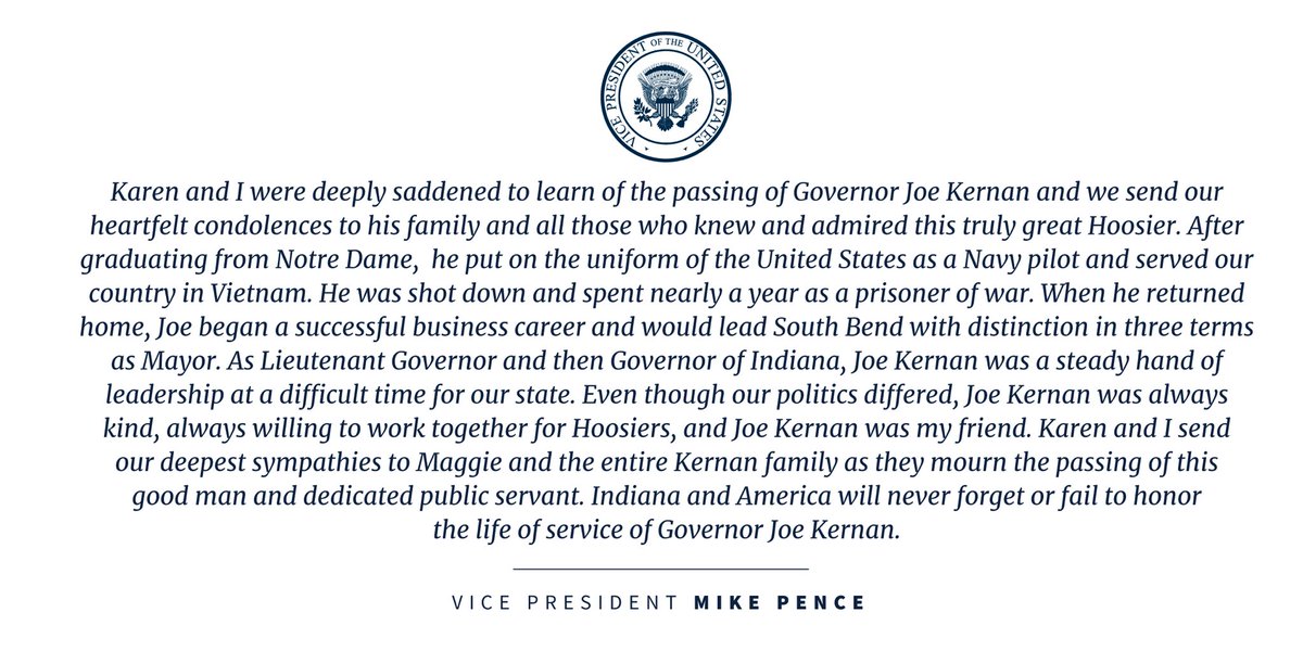 Mike Pence tweet media