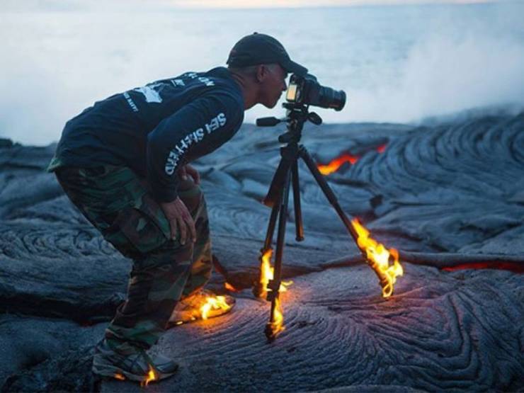 Now that's what I call dedication to your craft