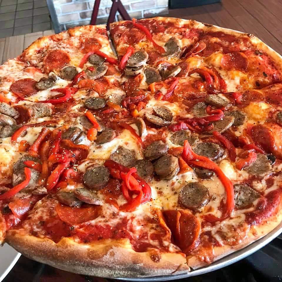 I actually lived in new York and this pizza is the same if not better.....yummm” 🍕😋⁣
-Stanley, a recent customer⁣ #5stars#customerreview