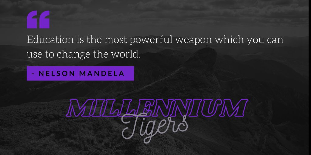 Today is the first day back for all of our teachers. We are thankful for all of our Admin, teachers and staff as they embark on a new school year, we know they are going to be amazing! 

#thisismillennium