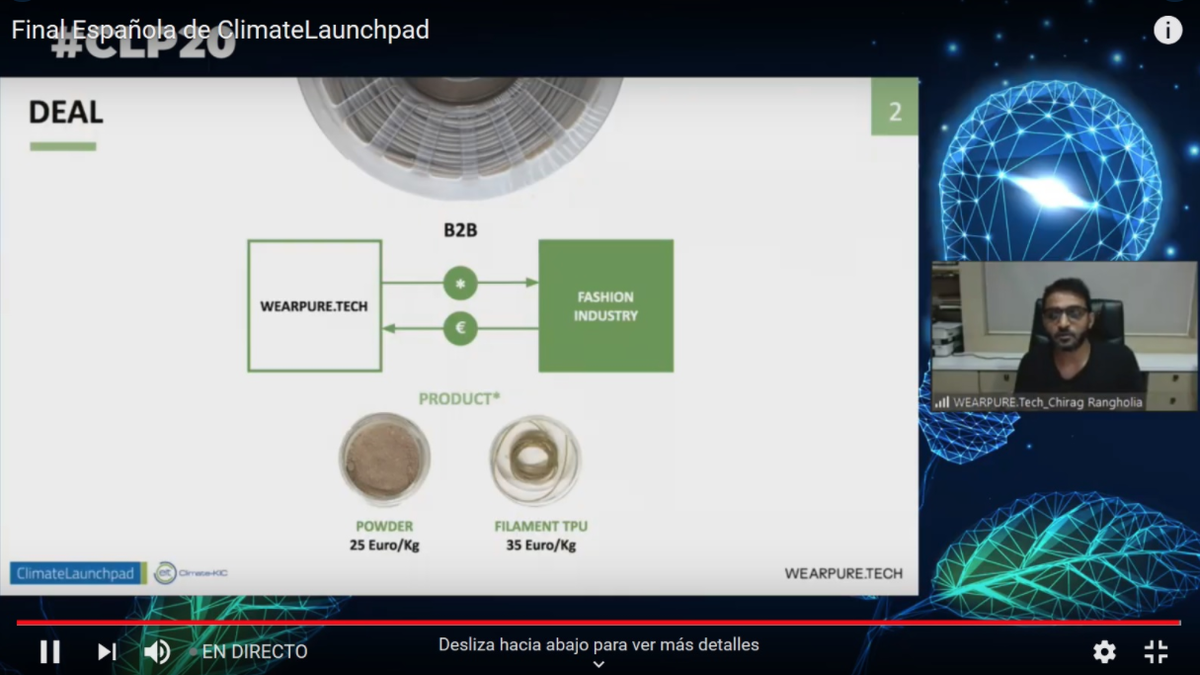 BancoSabadell's tweet photo. #CLP20 | @Wearpure_tech gana el #ClimateLaunchPad en el que participa @BStartup, con su propuesta sostenible para introducir nuevas soluciones materiales en el mundo de los textiles y la moda para frenar el #CambioClimatico https://t.co/pQnfdEMeTl
#EstarDondeEstés #SomosSabadel https://t.co/6jPCu9hTVu