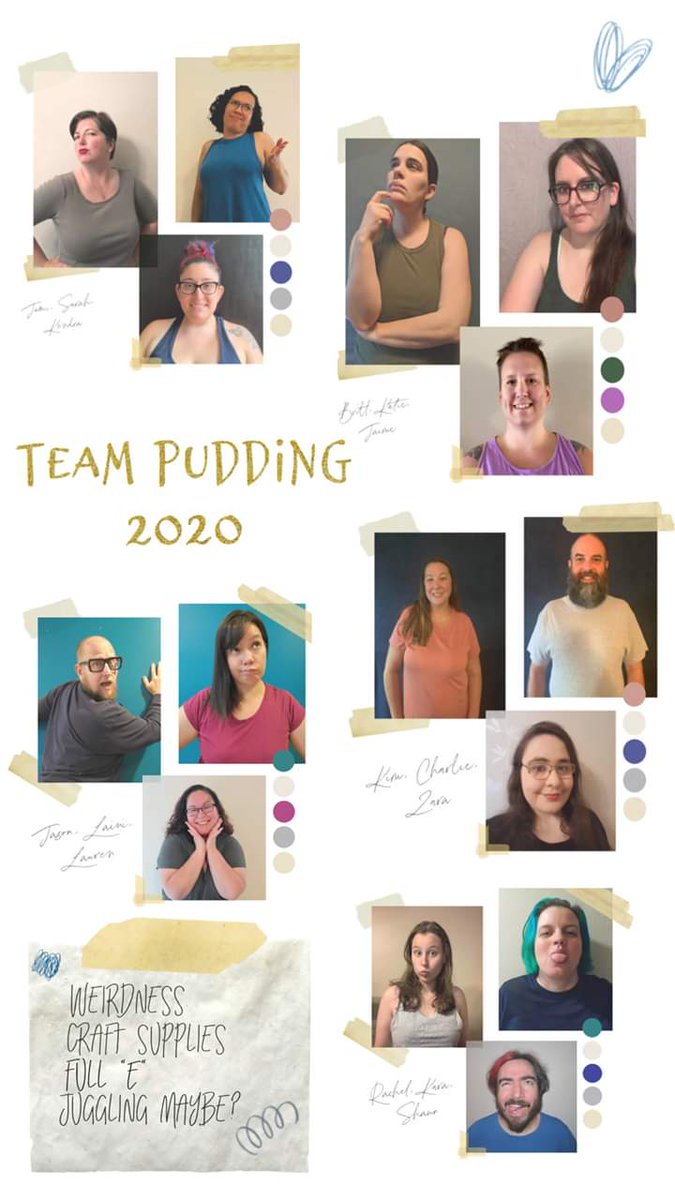 MdmLeota's tweet image. Only a few days until #GISH. Can't wait to get weird with this crew! #TeamPudding #crazyworks #butcanyoujuggle #wedemandfulle