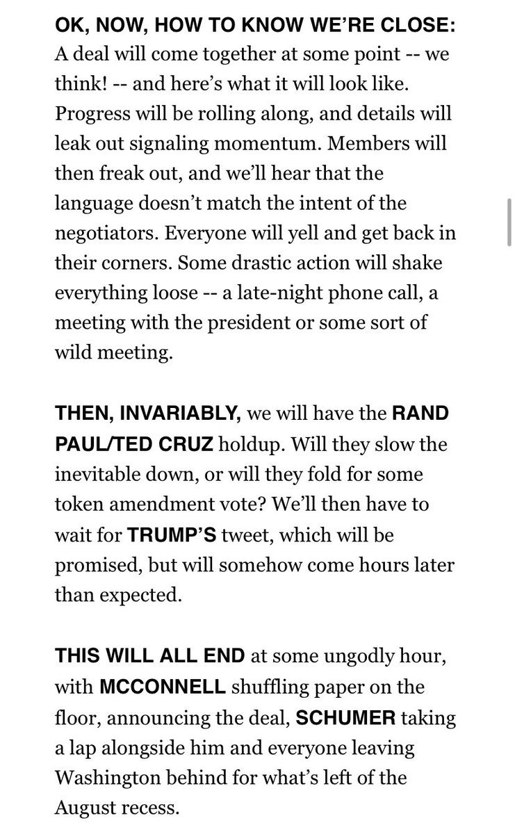 How you know when this will end.