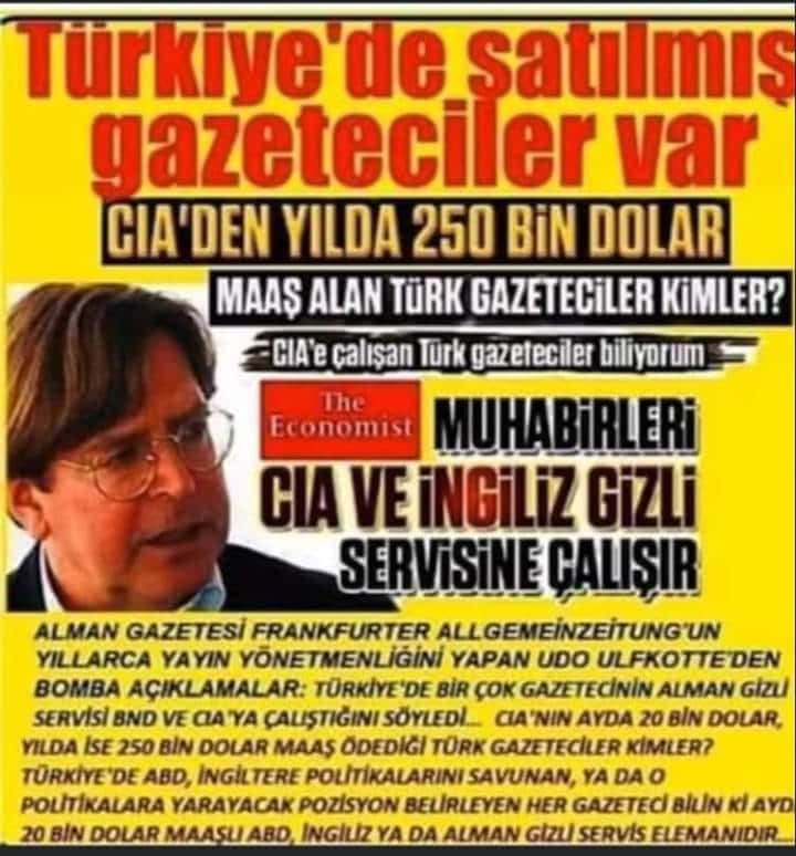 ____Kayberen's tweet photo. Türkiye'de 
Türk basını Türk değildir
Türk aydınlarının yüzde doksanı 
Batının gönüllü ajanlarıdır
Attila İlhan Yıl 1994 !.. https://t.co/a3fzQGyeHJ