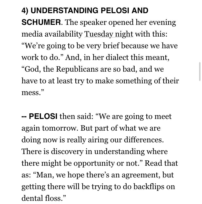On  @SpeakerPelosi and  @SenSchumer