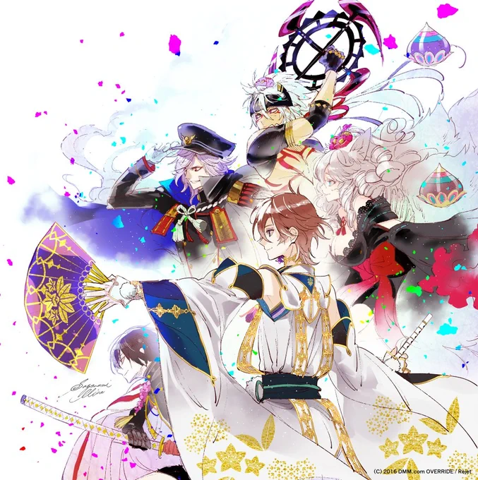 #バンケツ四周年【一血卍傑/周年記念絵】
ヒカルゲンジと保健委員verを描かせていただけて嬉しかったです。これからも応援しています! 