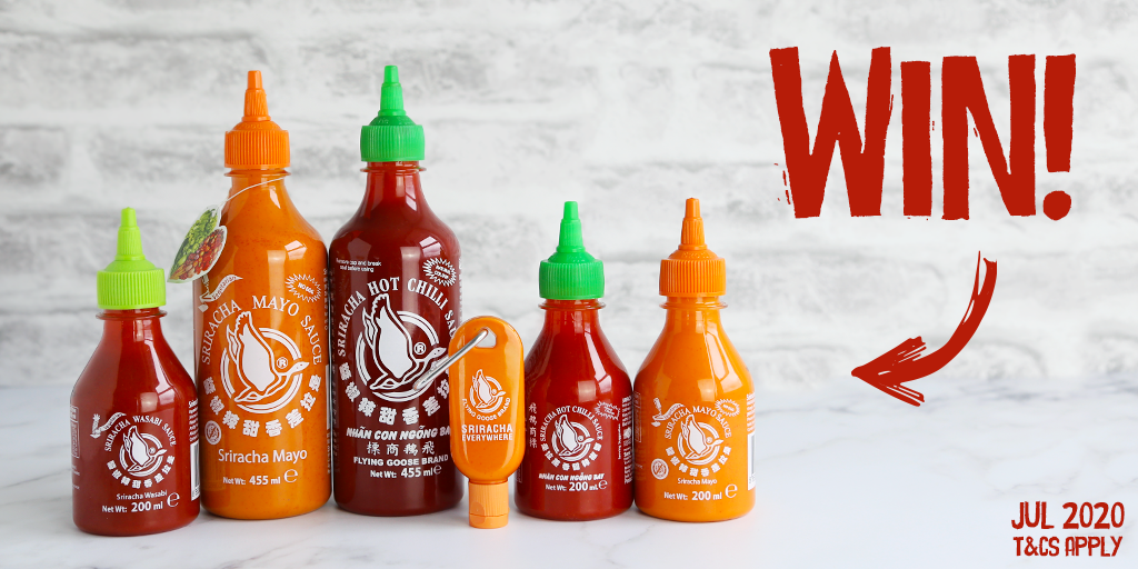 Sriracha_FG's tweet photo. FOLLOW &amp; RT for your chance to #WIN this Flying Goose Sriracha bundle - great for BBQs, your eggs in the morning, burgers, soups and more... 👌

#Competition #WinitWednesday https://t.co/KmZL8RH1rn