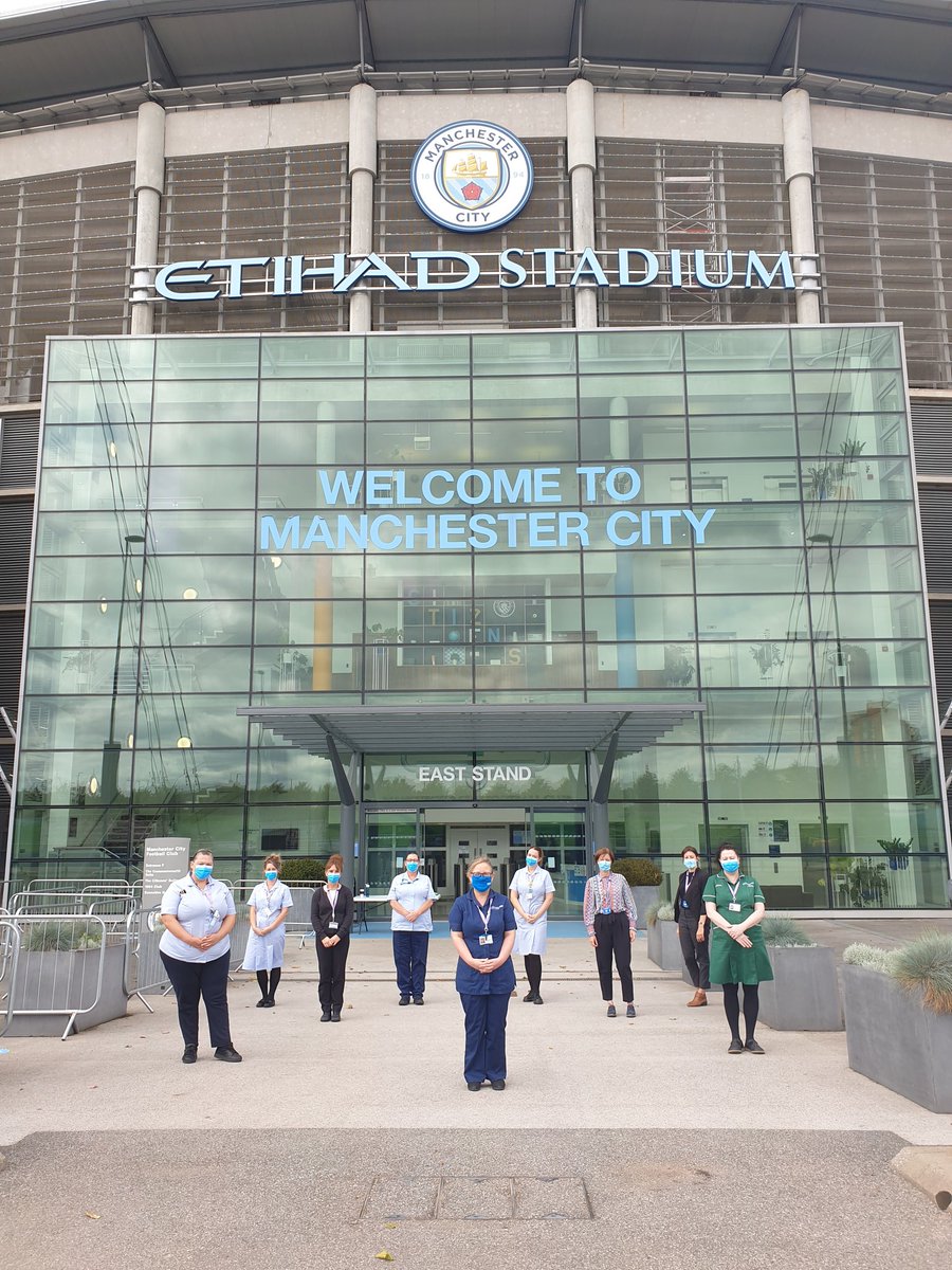 Another great day at @ManCity with teams across #schoolhealth working together to catch up on #immunisations for the children of #manchester If you have a letter then make your appointment now! #communityhealth #teamlco #teammft #nhs